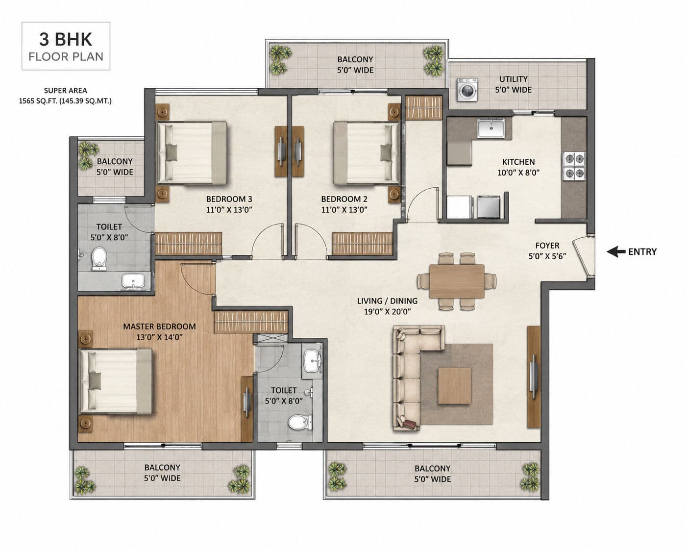 Sobha Ayana 3BHK Luxury Apartment in Panathur Bangalore