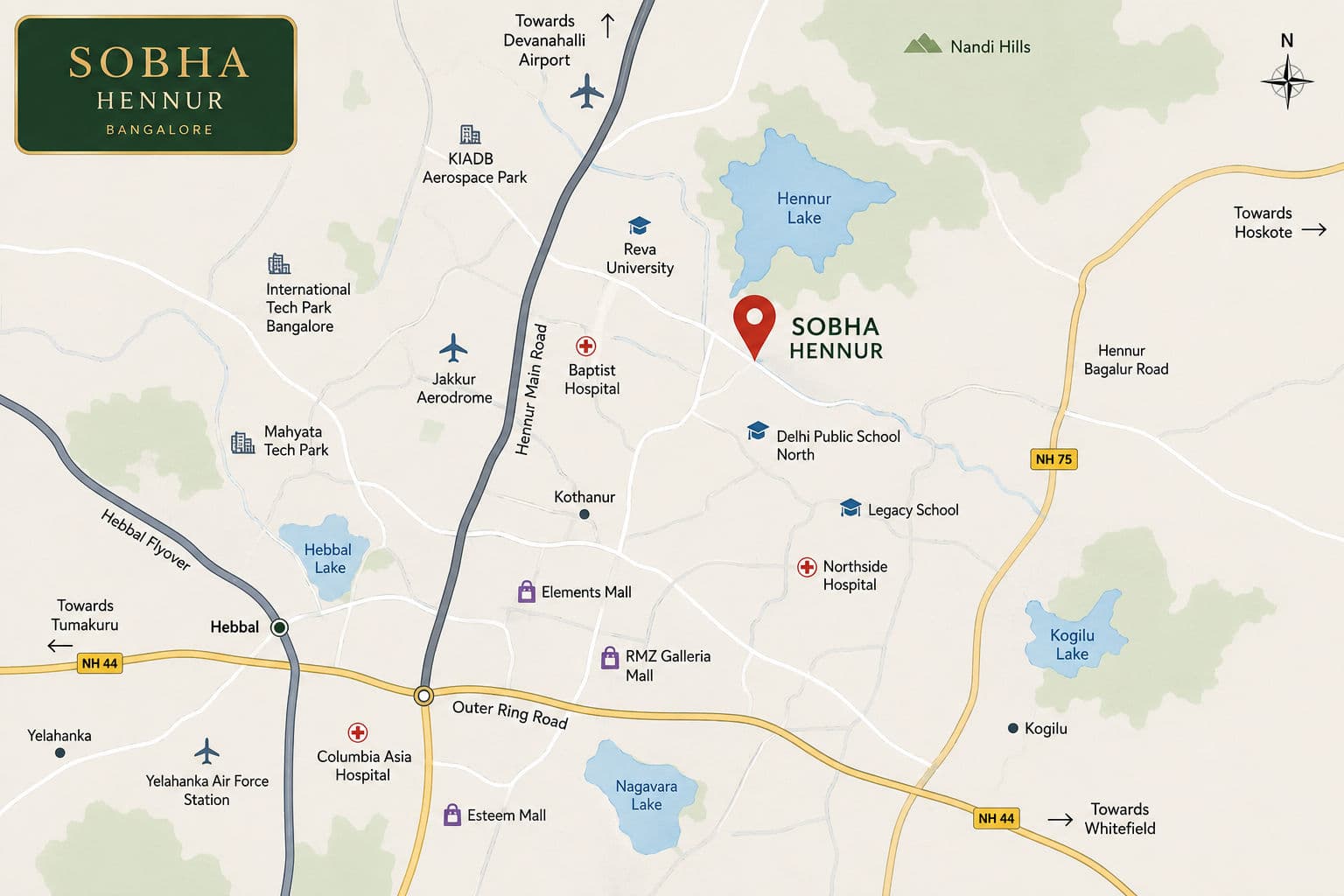 Sobha Hennur Brochure